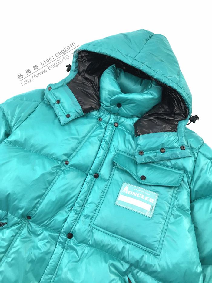 Moncler男裝 蒙口2020新款藤原浩連帽羽絨服 最新配色Moncler羽絨服 男女同款  ydi3166